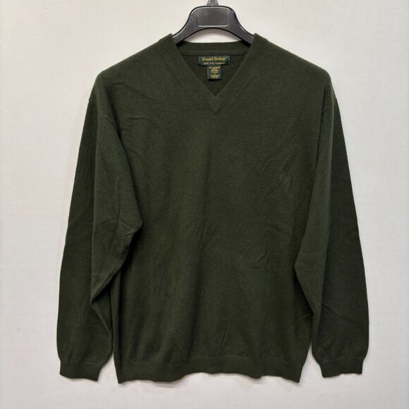 Daniel Bishop Men 100% Cashmere Sweater Size XL X-Large D024 -7 - Picture 1 of 15